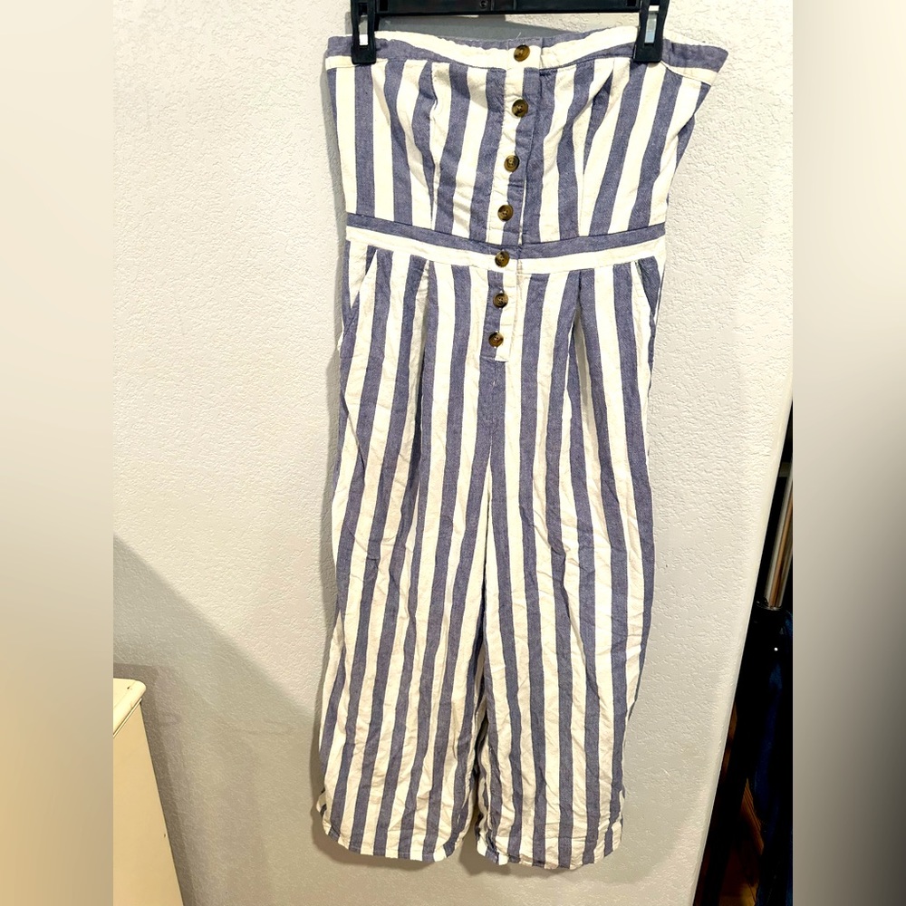 American Eagle Strapless Pant Suit Jumper Size Small